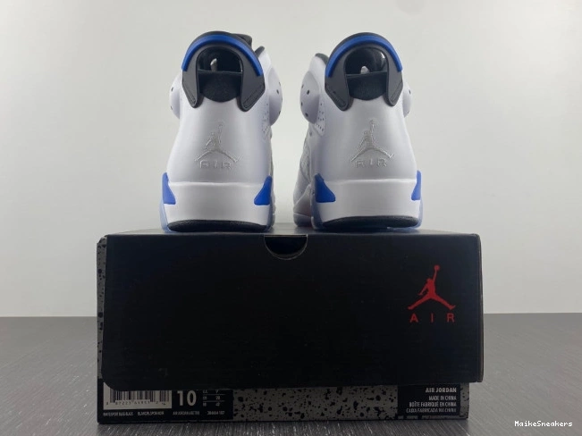 MaikeSneakers (2014) 384664-107 6 Air Sport Blue Retro Jordan 0716